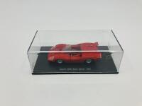 ABARTH: A 1:43 scale model by Spark 'White Line' of the 1968&nbsp;2000 Sport Spider, in original packaging [Location: Sydney] - 3