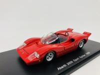 ABARTH: A 1:43 scale model by Spark 'White Line' of the 1968&nbsp;2000 Sport Spider, in original packaging [Location: Sydney] - 4