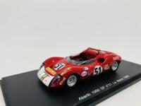 ABARTH: A 1:43 scale model by Spark 'White Line' of the 1969&nbsp;1000 SP in Le Mans livery, in original packaging [Location: Sydney] - 4