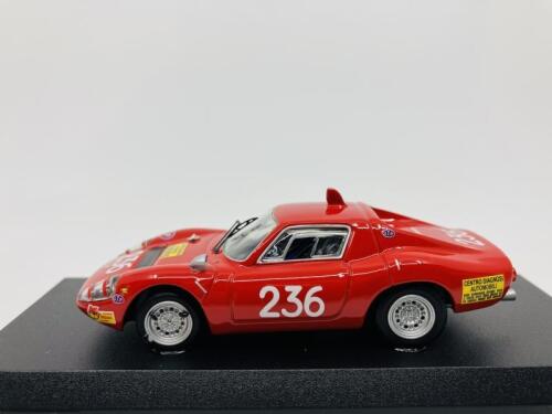 16 · ABARTH: A 1:43 scale model by Best Model of the 1970 OT 1300 in Targa Florio livery, in original packaging [Location: Sydney]