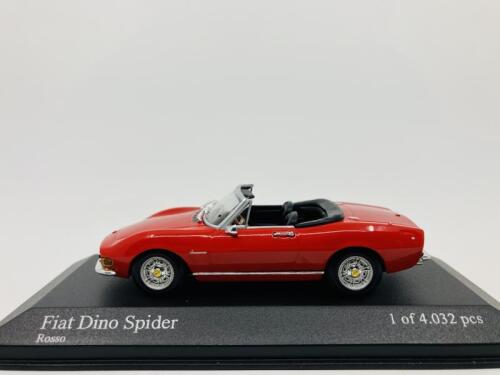 FIAT: A 1:43 scale model by Minichamps of the Dino Spyder, Limited Edition (4,032 pieces), in original packaging [Location: Sydney]