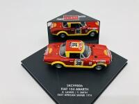 FIAT: A 1:43 scale model by Vitesse of the 124 Abarth Rally in 1974&nbsp;Safari Rally livery, in original packaging [Location: Sydney]