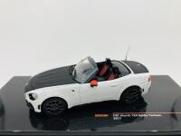 FIAT: A 1:43 scale model by IXO&nbsp;of the 2017 Abarth 124 Spider Turismo in White, in original packaging [Location: Sydney]