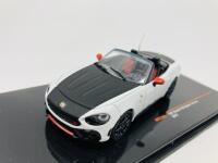 FIAT: A 1:43 scale model by IXO&nbsp;of the 2017 Abarth 124 Spider Turismo in White, in original packaging [Location: Sydney] - 4