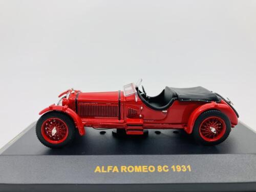 58 · ALFA ROMEO: A 1:43 scale model by IXO of the 1931 8C 2300, in original packaging [Location: Sydney]