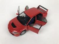 MITSUBISHI: Pair of 1:18 scale Mitsubishi Lancer Evolution cars produced by AutoArt (NB description) - 22