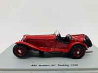 ALFA ROMEO: A 1:43 scale model by Spark of the 1936 8C 2300 Touring Spider, in original packaging [Location: Sydney]