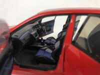 MITSUBISHI: Pair of 1:18 scale Mitsubishi Lancer Evolution cars produced by AutoArt (NB description) - 24