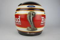 MOTORSPORT: A John Bowe used racing helmet with Mustang, Dunlop and Bud beer livery.&nbsp;&nbsp; - 6