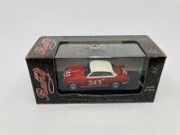ALFA ROMEO: A 1:43 scale model by Bang of the Giulietta Sprint in 1955 Mille Miglia&nbsp;livery, in original packaging [Location: Sydney] - 2