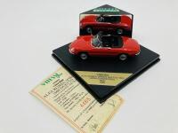 ALFA ROMEO: A 1:43 scale model by Vitesse of the 1966 Spider Duetto in Red, in original packaging [Location: Sydney] - 3