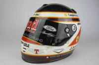 MOTORSPORT: A John Bowe used racing helmet with Mustang, Dunlop and Bud beer livery.&nbsp;&nbsp; - 9