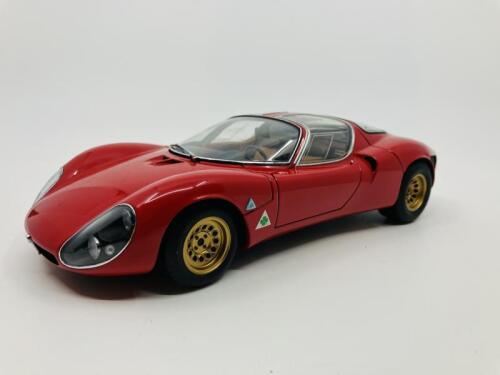 116 · ALFA ROMEO: A 1:18 scale model by AutoArt of the Tipo 33 Stradale, in original packaging [Location: Sydney]