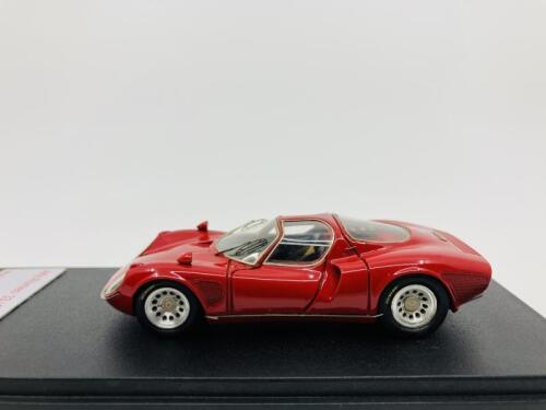 107 · ALFA ROMEO: A fine 1:43 scale model by Tecnomodel of the 1967 Tipo 33/2 Stradale, in original packaging [Location: Sydney]