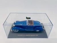 PACKARD: A 1:43 scale model by IXO Models of the 1934 Packard V12 LeBaron Speedster, complete with original packaging [Location: Sydney] - 7