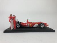 FERRARI: Group of 1:18 scale Ferrari Formula 1 racing cars produced by Hotwheels (NB description) - 14