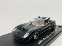 LAMBORGHINI: A 1:43 scale model by Kyosho 'Museum Collection' of the Miura Jota,&nbsp;in original packaging [Location: Sydney] - 5
