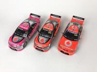 FORD: Three 1:18 scale Ford Falcon V8 racing cars produced by Classic Carlectables (NB description) - 3