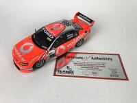 FORD: Three 1:18 scale Ford Falcon V8 racing cars produced by Classic Carlectables (NB description) - 4