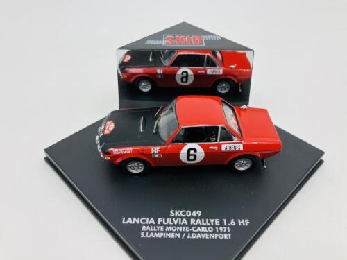 LANCIA: A 1:43 scale model by Vitesse of the Fulvia Coupé HF in 1971 Monte Carlo Rally livery, in original packaging [Location: Sydney]