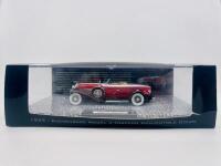 DUSENBERG: A 1:43 scale model by Minichamps of the 1929 Dusenberg&nbsp;Model J Torpedo Convertible Coupe, limited edition 234/999, complete with original packaging [Location: Sydney] - 8