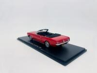 FORD: A 1:43 scale model by Spark of the 1966 Ford Mustang Convertible in red, complete with original packaging [Location: Sydney] - 3
