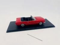 FORD: A 1:43 scale model by Spark of the 1966 Ford Mustang Convertible in red, complete with original packaging [Location: Sydney] - 4