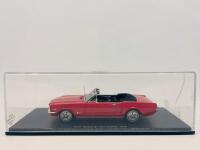 FORD: A 1:43 scale model by Spark of the 1966 Ford Mustang Convertible in red, complete with original packaging [Location: Sydney] - 6
