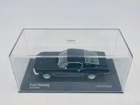 FORD: A 1:43 scale model by Minichamps of the 1968&nbsp;Ford Mustang Fastback in Raven Black, limited edition 1 of 4,512 pieces, complete with original packaging [Location: Sydney] - 7