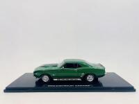 CHEVROLET: A 1:43 scale model by Highway 61 of the 1969 Chevrolet Camaro in green&nbsp;, complete with original packaging [Location: Sydney]