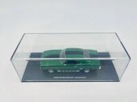 CHEVROLET: A 1:43 scale model by Highway 61 of the 1969 Chevrolet Camaro in green&nbsp;, complete with original packaging [Location: Sydney] - 7