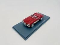 CHEVROLET: A 1:43 scale model by Neo Scale Models of the 1959 Chevrolet Corvette convertible in Red, complete with original packaging [Location: Sydney] - 4