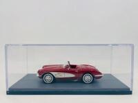 CHEVROLET: A 1:43 scale model by Neo Scale Models of the 1959 Chevrolet Corvette convertible in Red, complete with original packaging [Location: Sydney] - 7