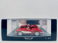 CHEVROLET: A 1:43 scale model by Neo Scale Models of the 1959 Chevrolet Corvette convertible in Red, complete with original packaging [Location: Sydney] - 9