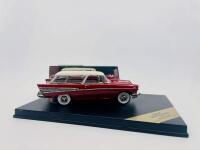 CHEVROLET: A 1:43 scale model by Vitesse of the 1957 Chevrolet Nomad in two-tone Red and Ivory, complete with original packaging [Location: Sydney] - 3