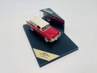 CHEVROLET: A 1:43 scale model by Vitesse of the 1957 Chevrolet Nomad in two-tone Red and Ivory, complete with original packaging [Location: Sydney] - 4