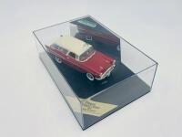 CHEVROLET: A 1:43 scale model by Vitesse of the 1957 Chevrolet Nomad in two-tone Red and Ivory, complete with original packaging [Location: Sydney] - 5