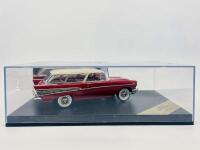 CHEVROLET: A 1:43 scale model by Vitesse of the 1957 Chevrolet Nomad in two-tone Red and Ivory, complete with original packaging [Location: Sydney] - 7
