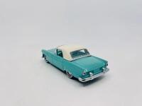 FORD: A 1:43 scale model by Matchbox of the 1955 Ford Thunderbird&nbsp;convertible in turquoise, complete with original packaging [Location: Sydney] - 5