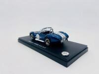 SHELBY: A 1:43 scale model by Kyosho of the Shelby Cobra 427S/C in blue, complete with original packaging [Location: Sydney] - 3