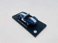 SHELBY: A 1:43 scale model by Kyosho of the Shelby Cobra 427S/C in blue, complete with original packaging [Location: Sydney] - 4