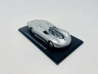 OLDSMOBILE: A 1:43 scale model by Bizarre/Spark of the Oldsmobile Aerotech Long Tail Quad 4 Double Turbo, complete with original packaging [Location: Sydney] - 4