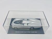 OLDSMOBILE: A 1:43 scale model by Bizarre/Spark of the Oldsmobile Aerotech Long Tail Quad 4 Double Turbo, complete with original packaging [Location: Sydney] - 8