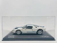 FORD: A 1:43 scale model by Minichamps of the 2004 Ford GT in Diamond White,&nbsp;limited edition 1 of 5,040&nbsp;pieces, complete with original packaging [Location: Sydney] - 5