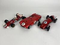 FERRARI: Three 1:18 scale Ferrari racing cars (NB description) - 4