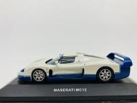 MASERATI: A 1:43 scale model by Leo Models of the MC12, in original packaging [Location: Sydney]