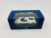 MASERATI: A 1:43 scale model by Leo Models of the MC12, in original packaging [Location: Sydney] - 2
