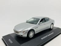 MASERATI: A 1:43 scale model by Leo Models of the Quattroporte, in original packaging [Location: Sydney] - 4