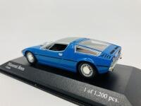 MASERATI: A 1:43 scale model by Minichamps of the Bora, Limited Edition (1,200 pieces), in original packaging [Location: Sydney] - 6