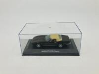 MASERATI: A 1:43 scale model by Leo Models of the Ghibli Spider with soft top raised, in original packaging [Location: Sydney] - 3
